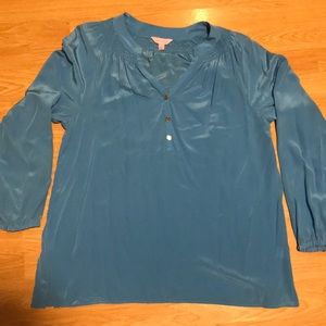 Lilly Pulitzer Silk Elsa Top